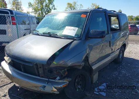 2001 Chevrolet Astro Ls из США, поврежденный, VIN 1GNDM19W61B111068